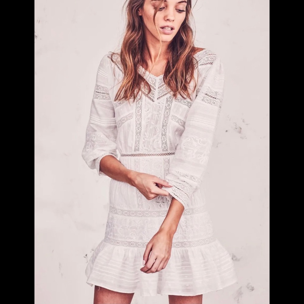 NWT Loveshackfancy Cheri Sheath Dress